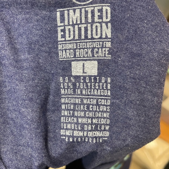 HARD ROCK CAFE T-Shirt New Orleans Limited Edition Women Fitted Size Large - Picture 7 of 7